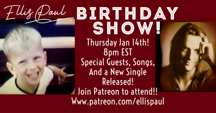 Patreon birthday show, Friday special guest, and more