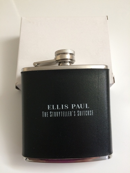 The Storytellers Suitcase flask